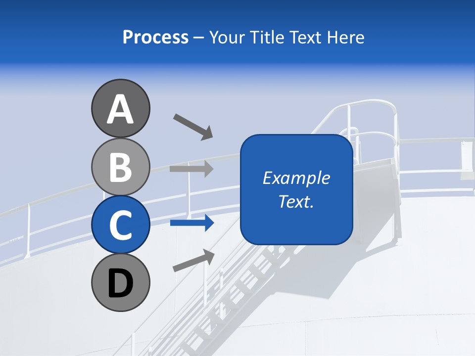 Gas Gray Manufacturing PowerPoint Template