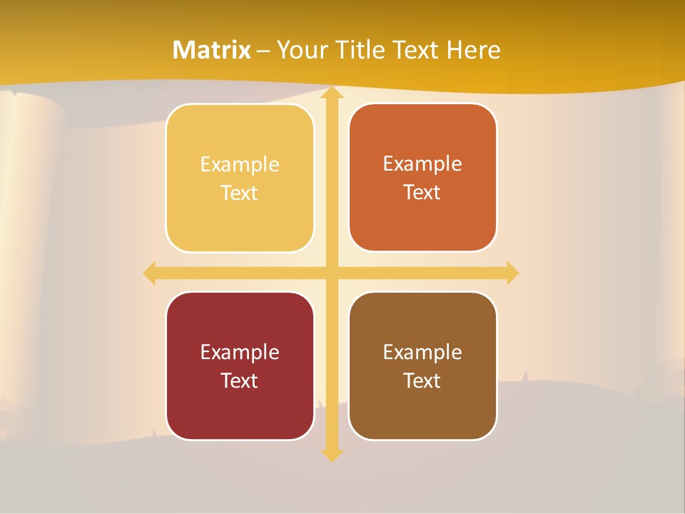 Sunset Energy Sky PowerPoint Template