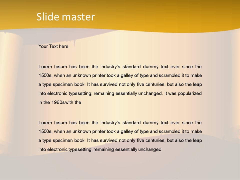 Sunset Energy Sky PowerPoint Template