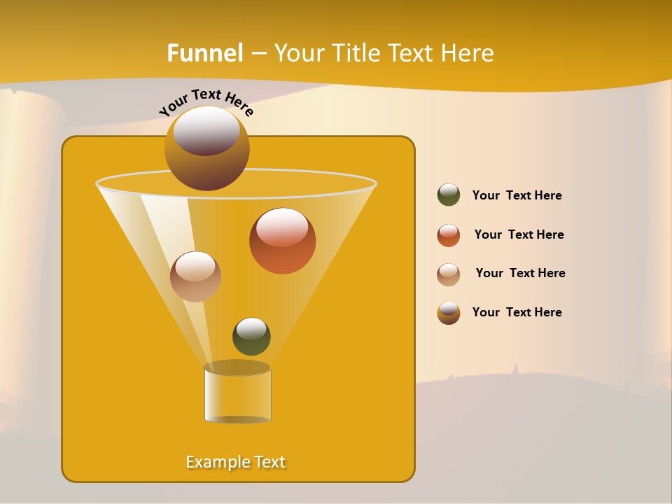Sunset Energy Sky PowerPoint Template
