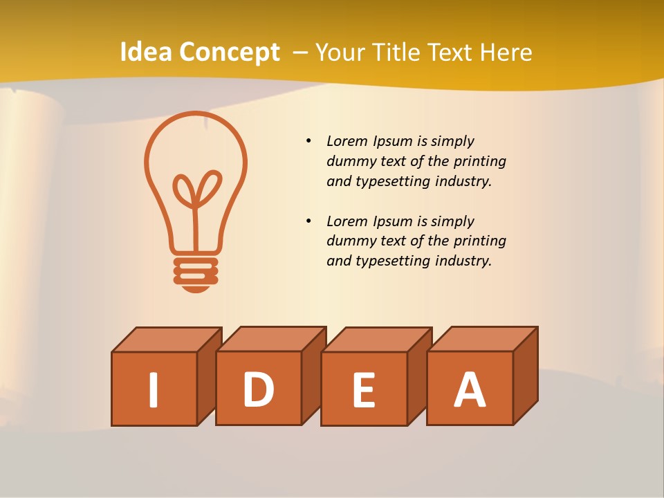 Sunset Energy Sky PowerPoint Template