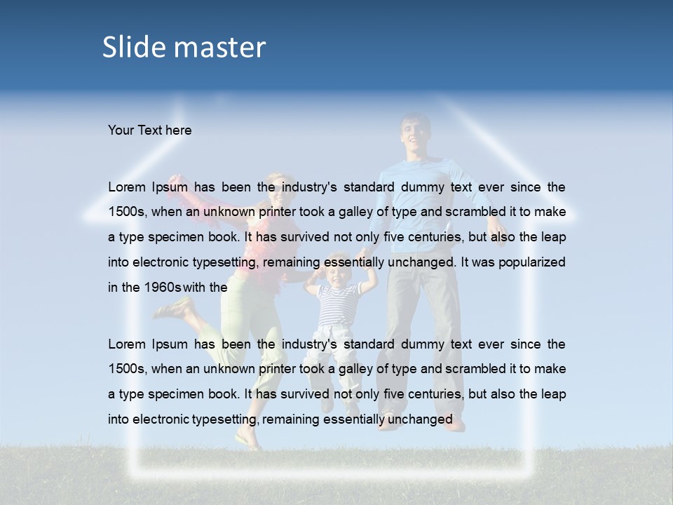 Husband Lifestyle Dream PowerPoint Template