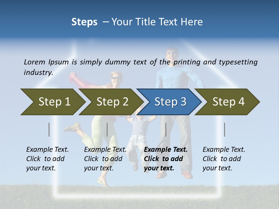 Husband Lifestyle Dream PowerPoint Template