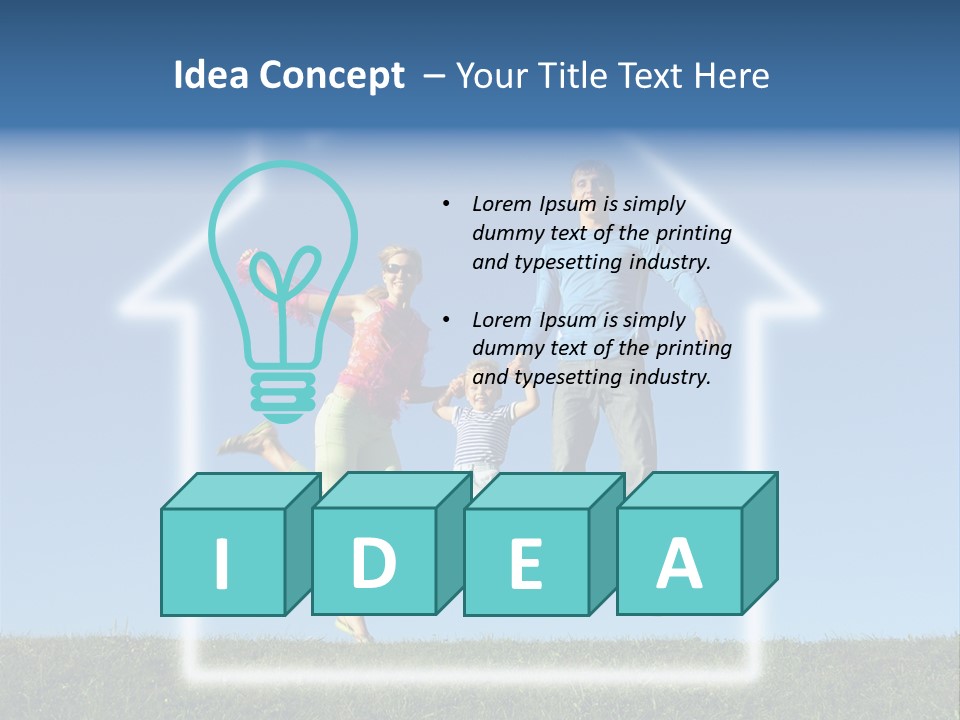 Husband Lifestyle Dream PowerPoint Template