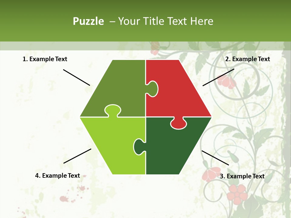 Plant Beauty Abstract PowerPoint Template
