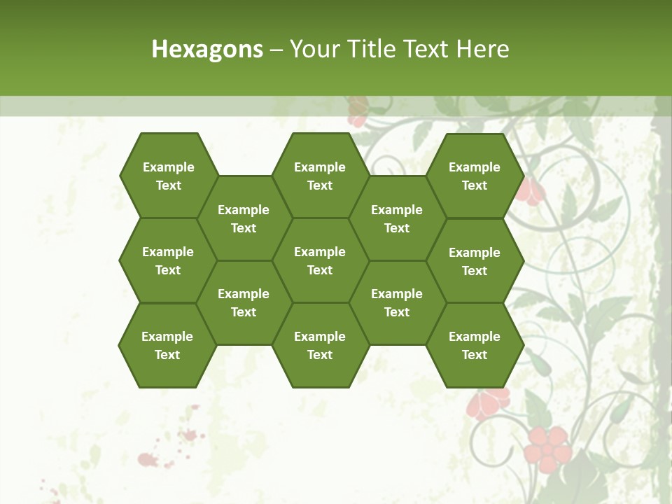 Plant Beauty Abstract PowerPoint Template