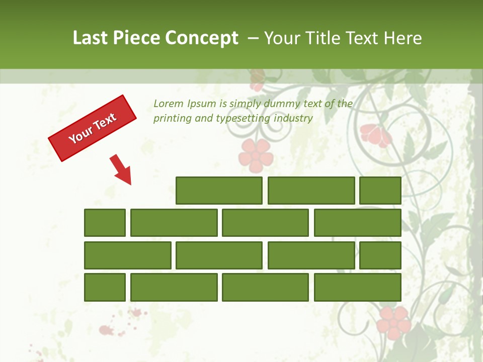 Plant Beauty Abstract PowerPoint Template