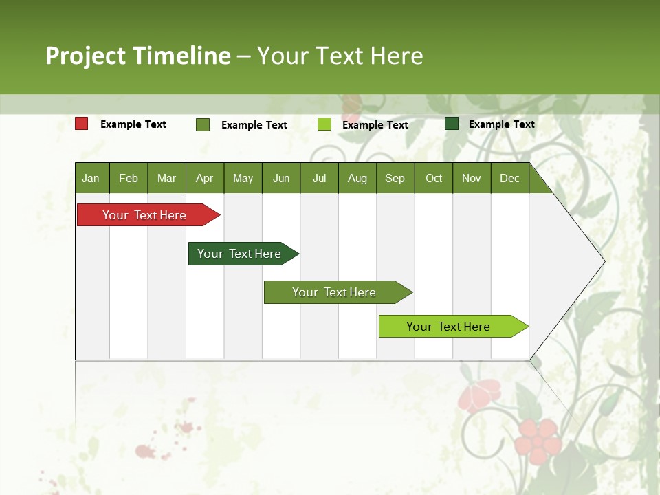 Plant Beauty Abstract PowerPoint Template