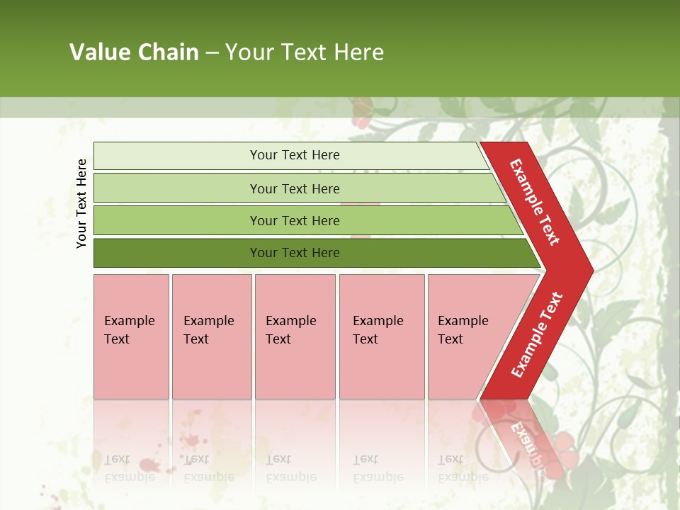 Plant Beauty Abstract PowerPoint Template
