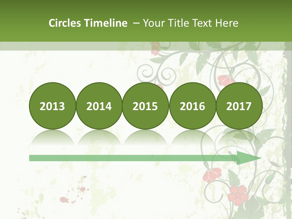 Plant Beauty Abstract PowerPoint Template