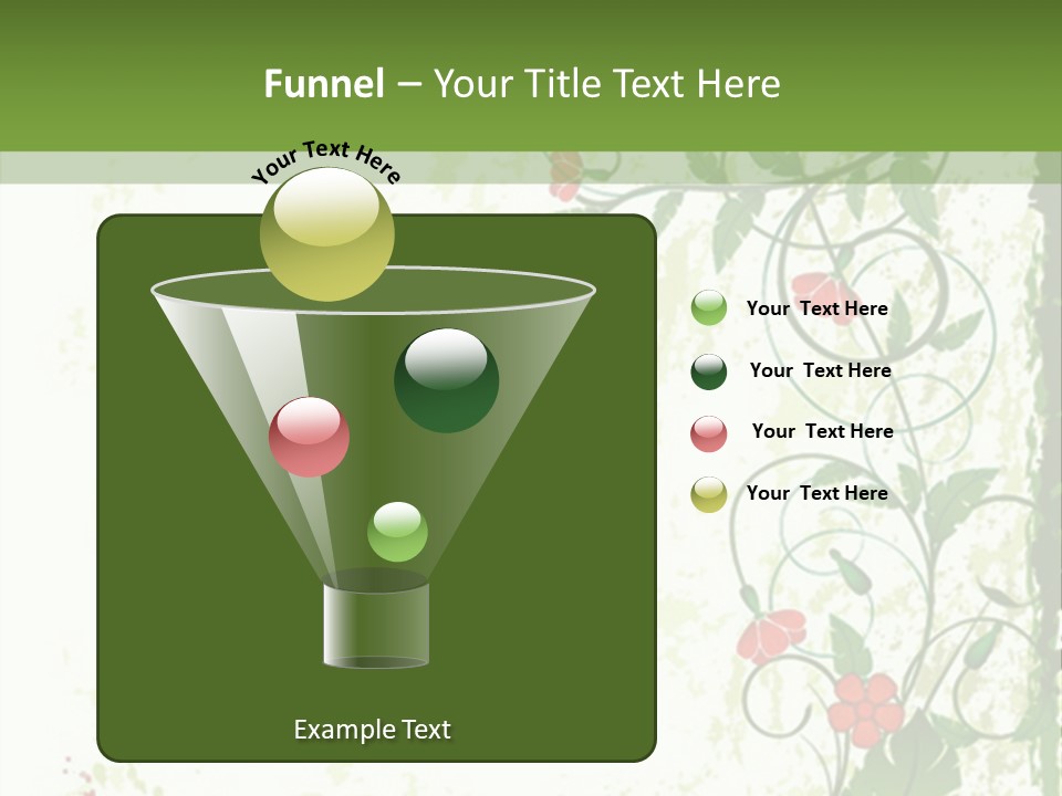 Plant Beauty Abstract PowerPoint Template