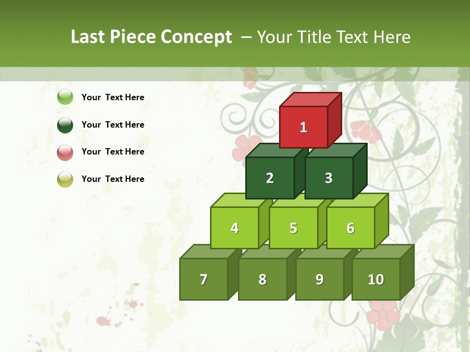 Plant Beauty Abstract PowerPoint Template