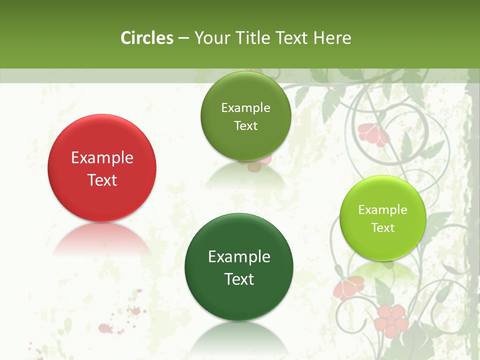 Plant Beauty Abstract PowerPoint Template