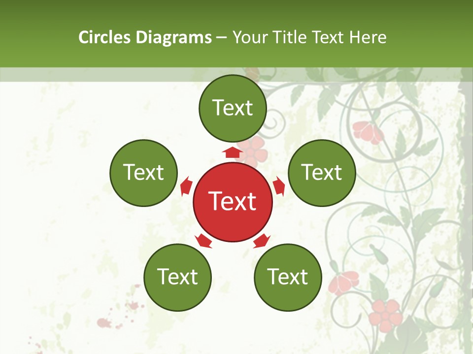 Plant Beauty Abstract PowerPoint Template