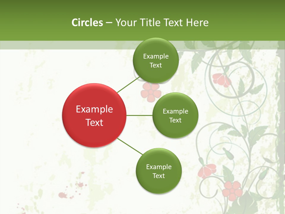 Plant Beauty Abstract PowerPoint Template