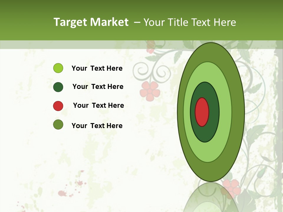 Plant Beauty Abstract PowerPoint Template