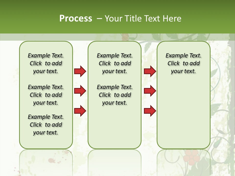 Plant Beauty Abstract PowerPoint Template