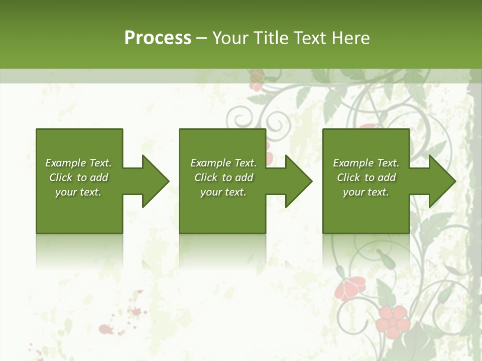 Plant Beauty Abstract PowerPoint Template