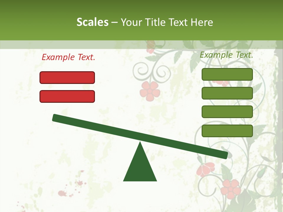 Plant Beauty Abstract PowerPoint Template