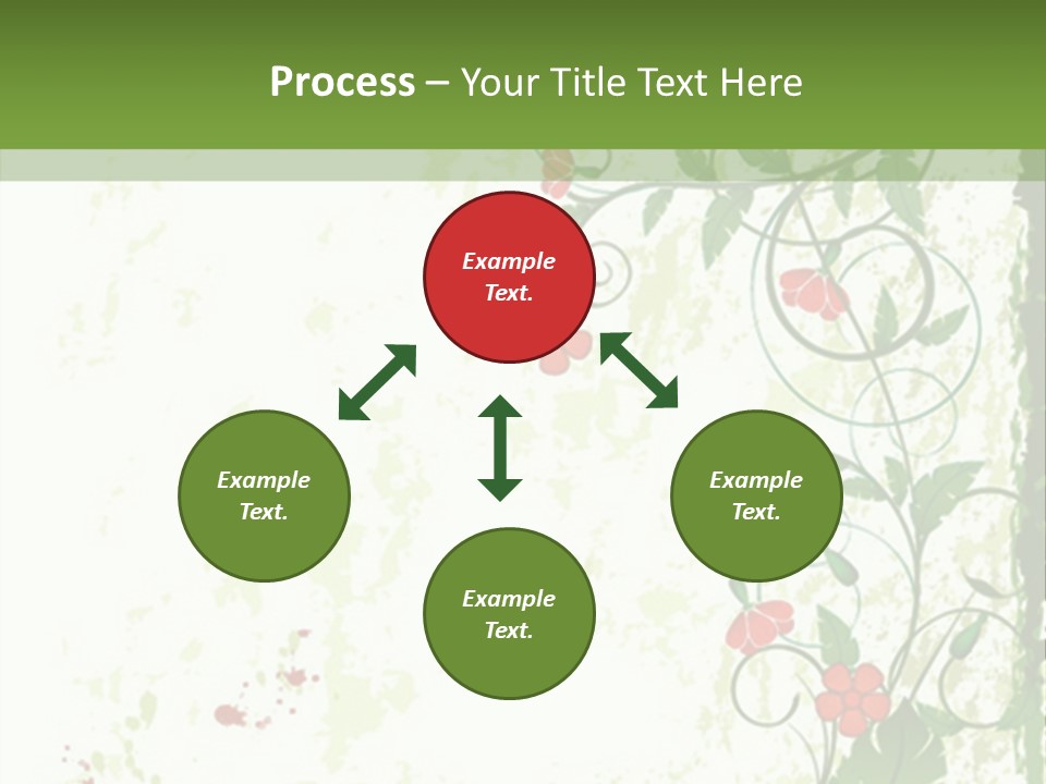 Plant Beauty Abstract PowerPoint Template