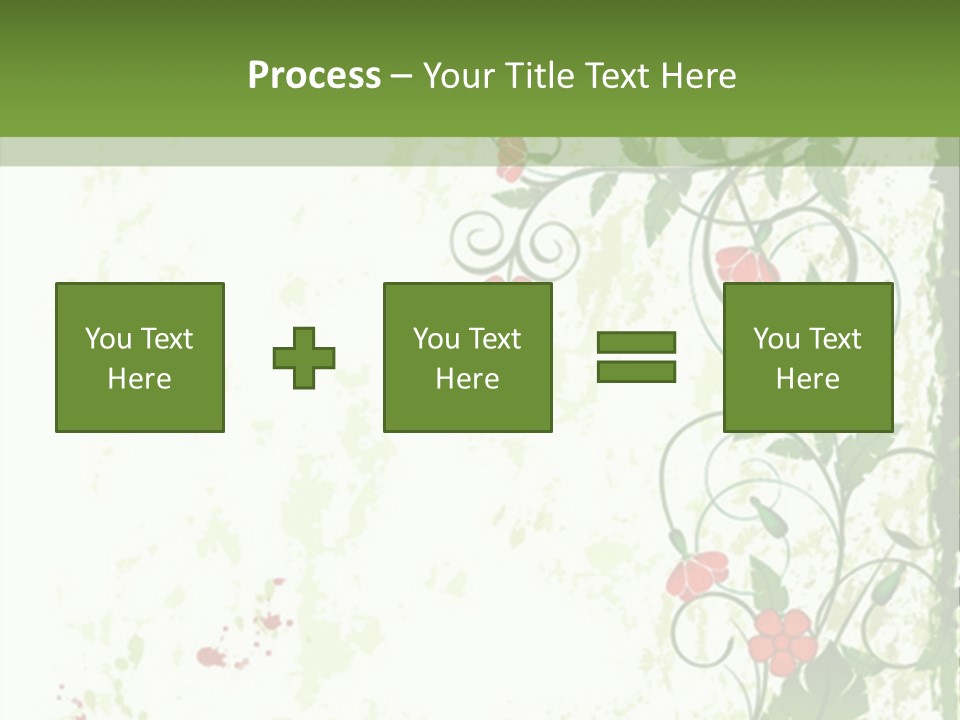 Plant Beauty Abstract PowerPoint Template