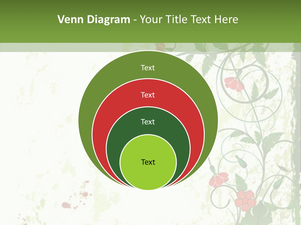 Plant Beauty Abstract PowerPoint Template