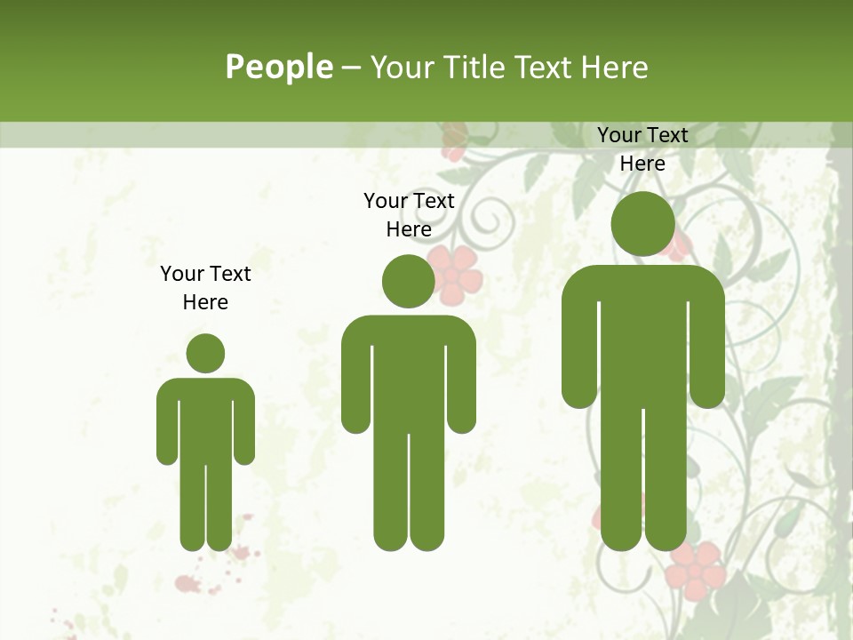Plant Beauty Abstract PowerPoint Template