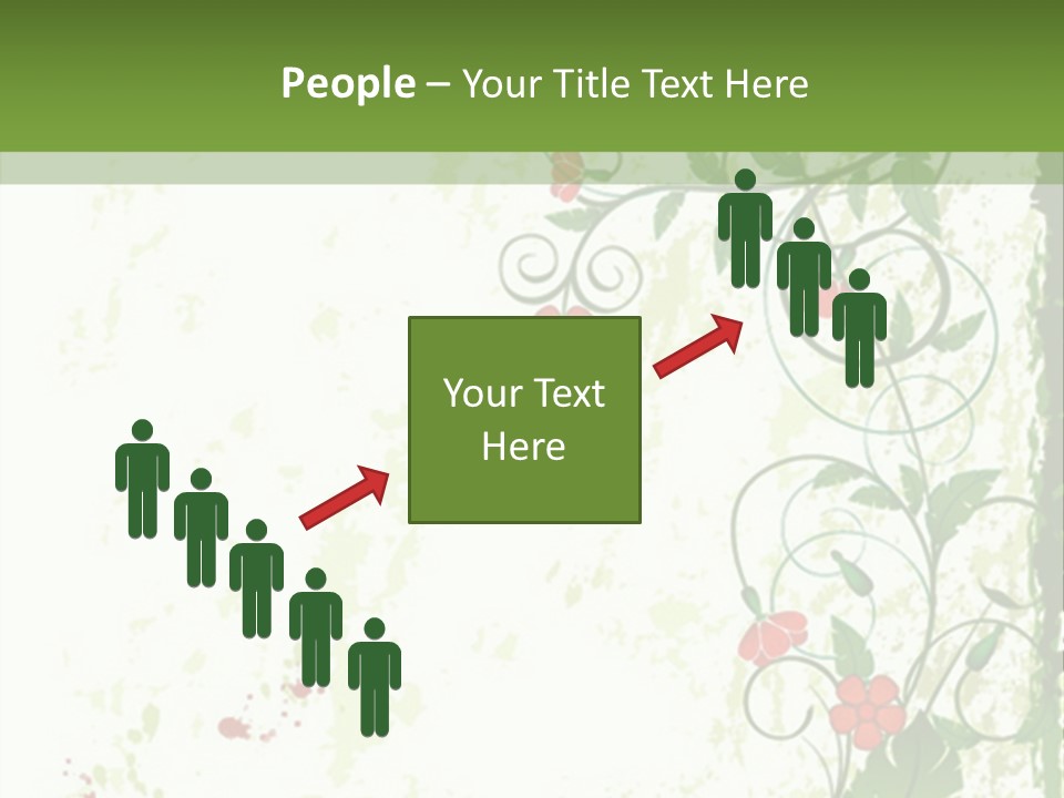 Plant Beauty Abstract PowerPoint Template