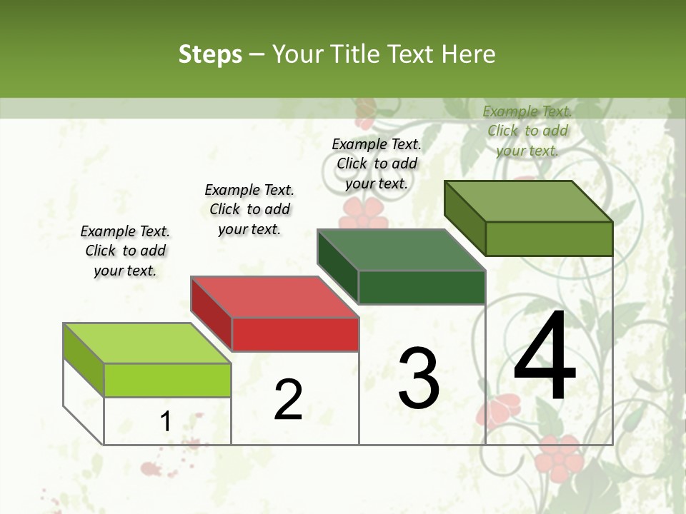 Plant Beauty Abstract PowerPoint Template