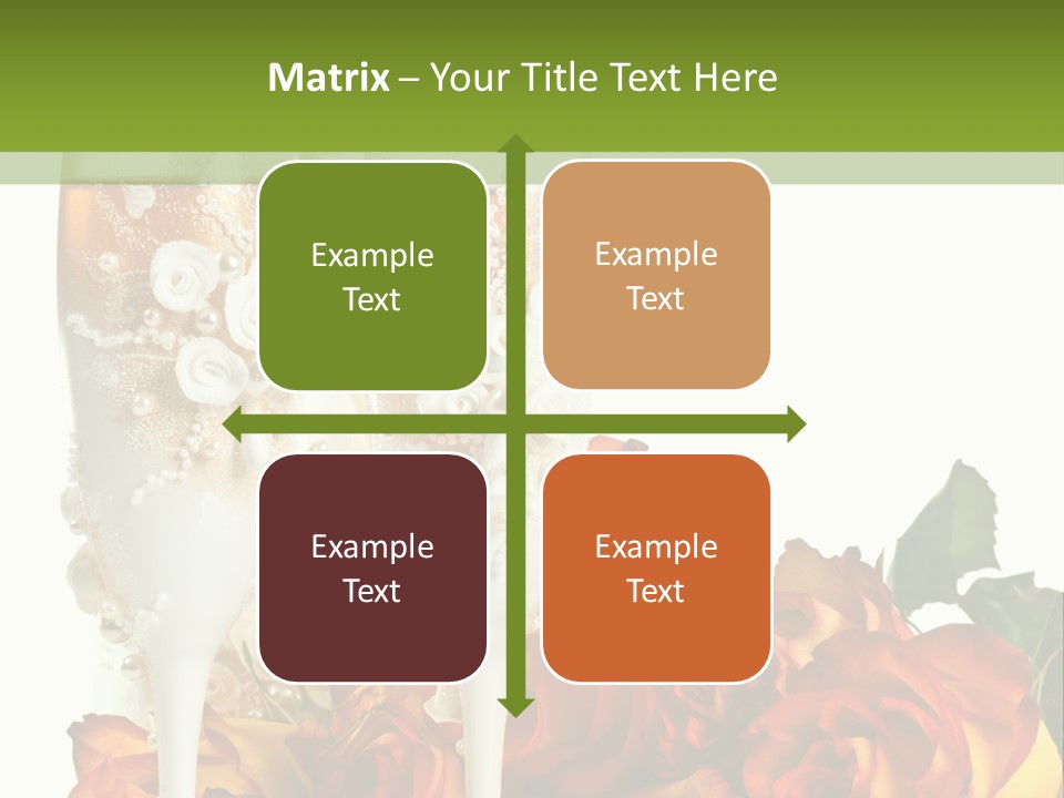 Nobody White Two PowerPoint Template