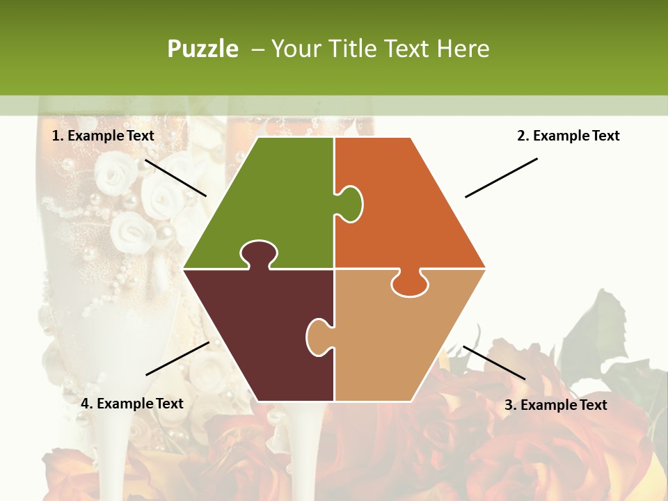 Nobody White Two PowerPoint Template