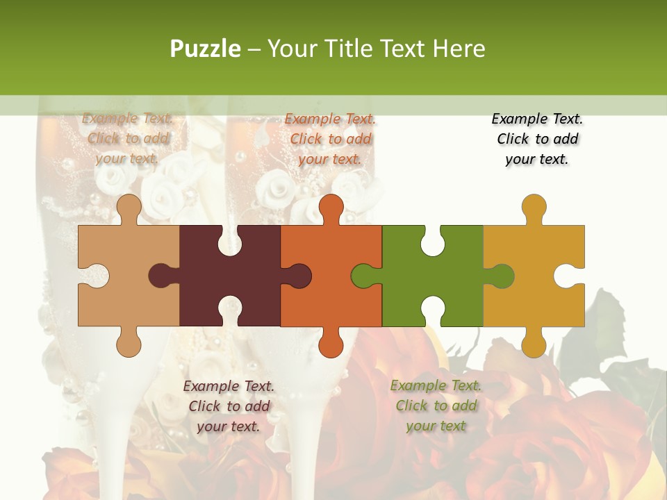 Nobody White Two PowerPoint Template