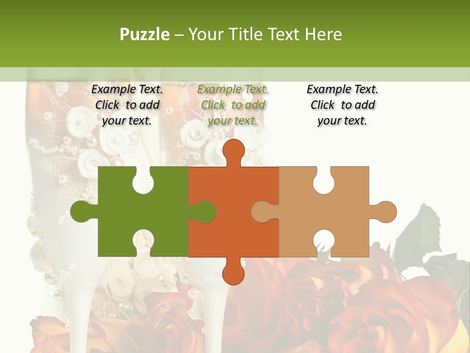 Nobody White Two PowerPoint Template