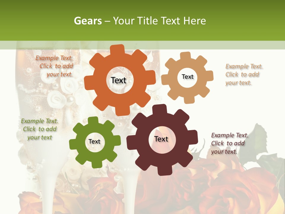 Nobody White Two PowerPoint Template