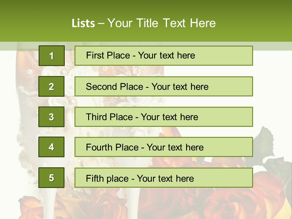 Nobody White Two PowerPoint Template