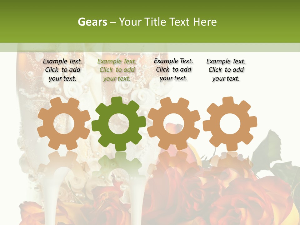 Nobody White Two PowerPoint Template