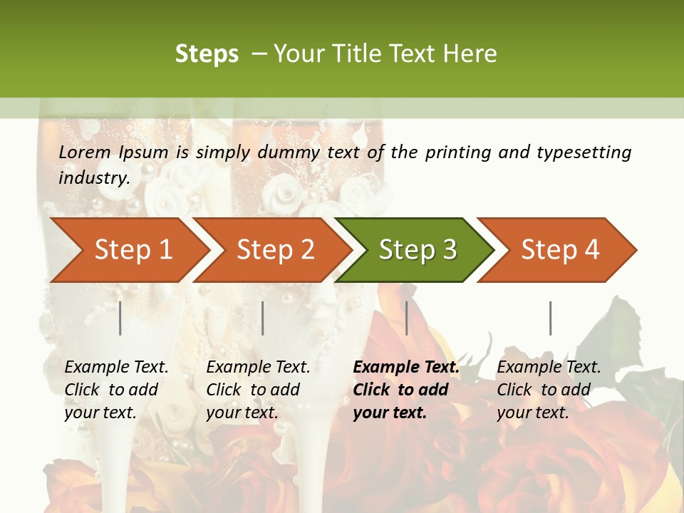 Nobody White Two PowerPoint Template