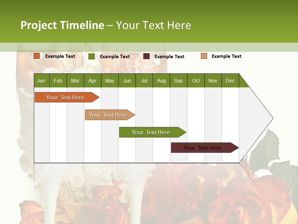 Nobody White Two PowerPoint Template