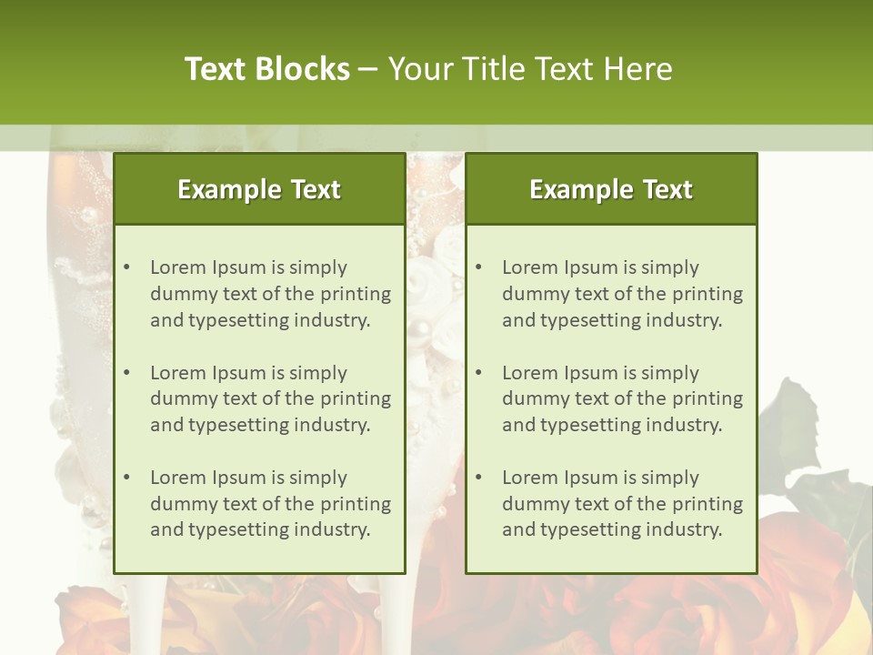 Nobody White Two PowerPoint Template