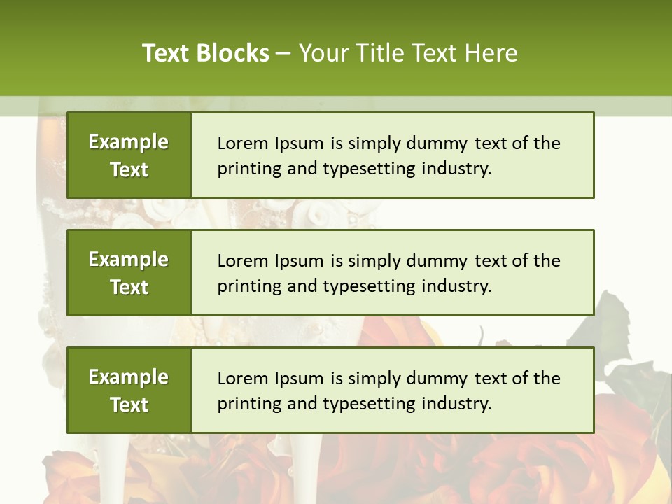 Nobody White Two PowerPoint Template