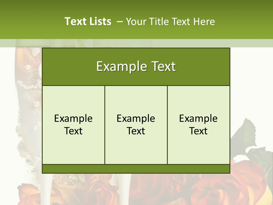 Nobody White Two PowerPoint Template