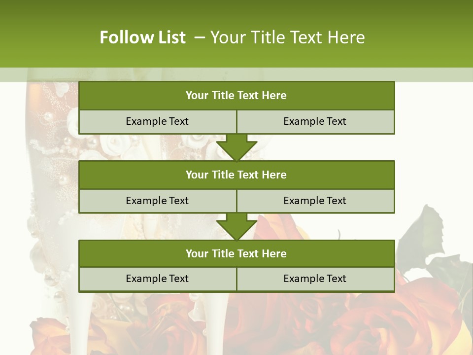 Nobody White Two PowerPoint Template