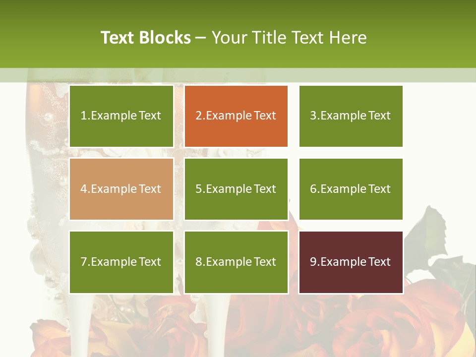 Nobody White Two PowerPoint Template