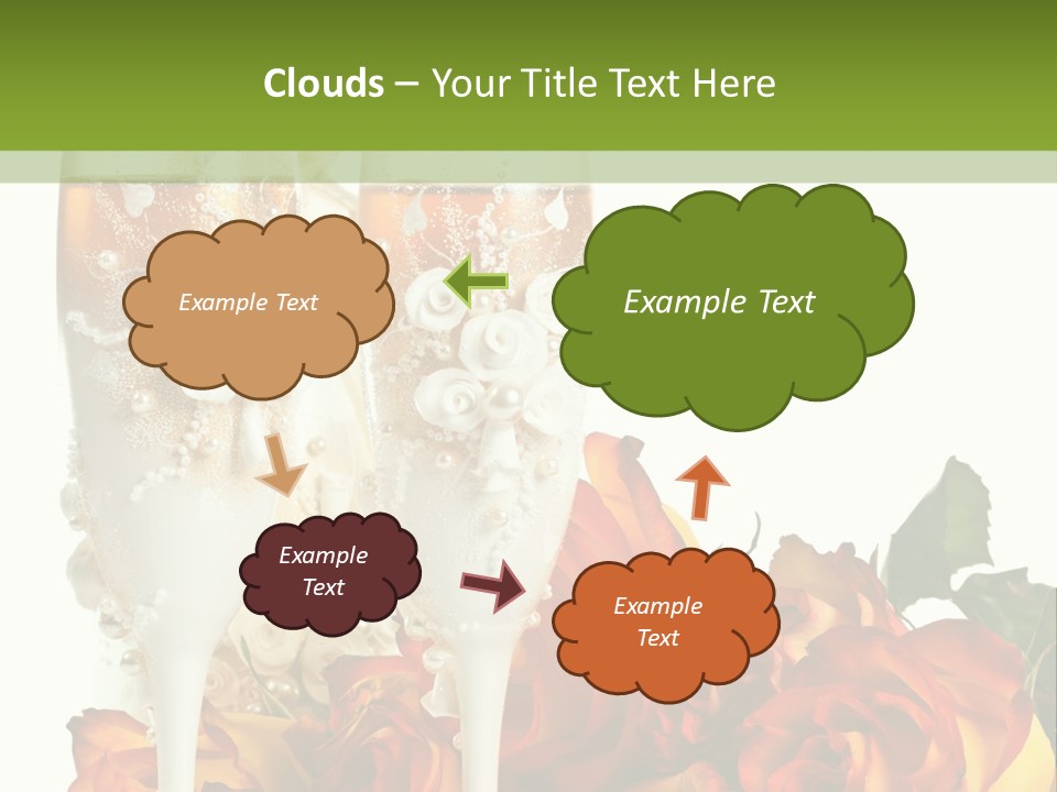 Nobody White Two PowerPoint Template