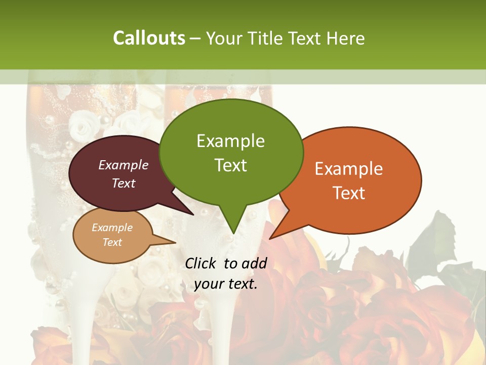 Nobody White Two PowerPoint Template