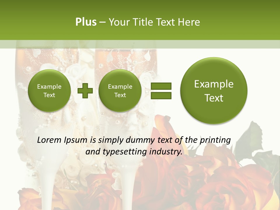 Nobody White Two PowerPoint Template
