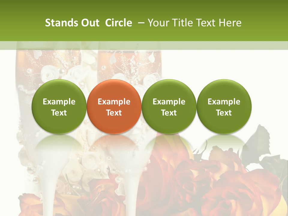 Nobody White Two PowerPoint Template