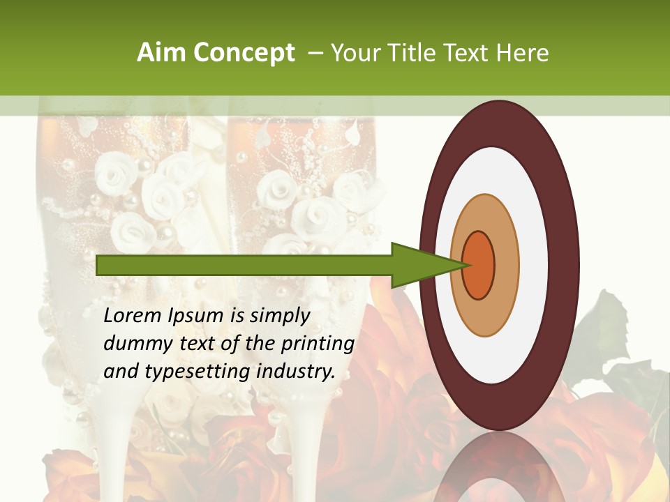 Nobody White Two PowerPoint Template