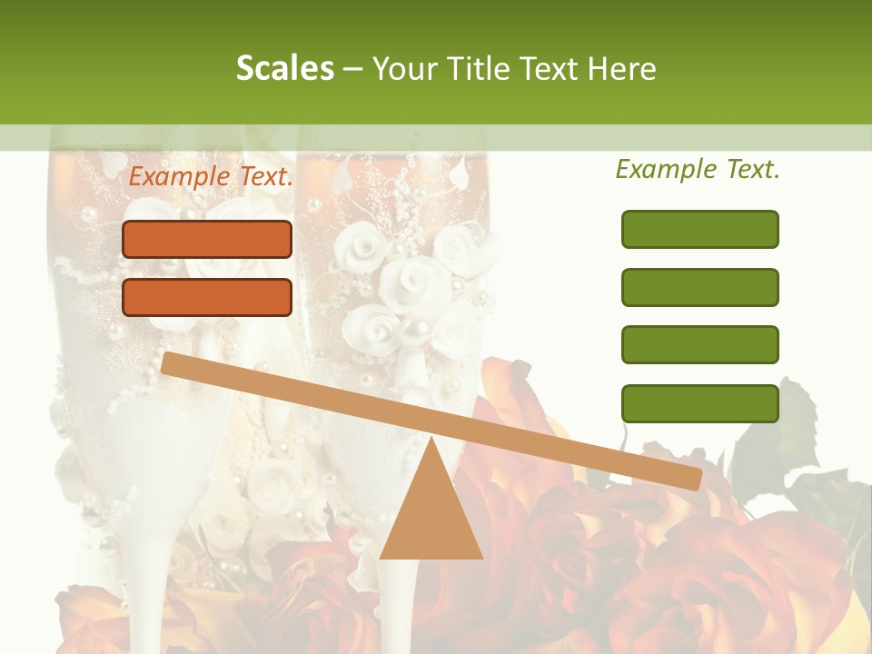 Nobody White Two PowerPoint Template