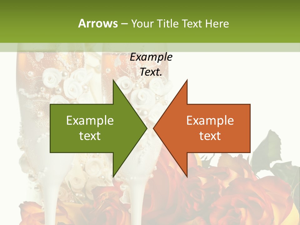 Nobody White Two PowerPoint Template